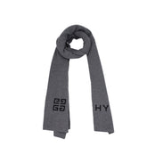 Givenchy Gray Wool Scarf